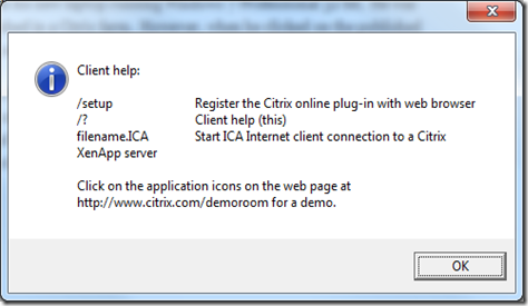 Information Technologies: Citrix ICA Client Not Launching